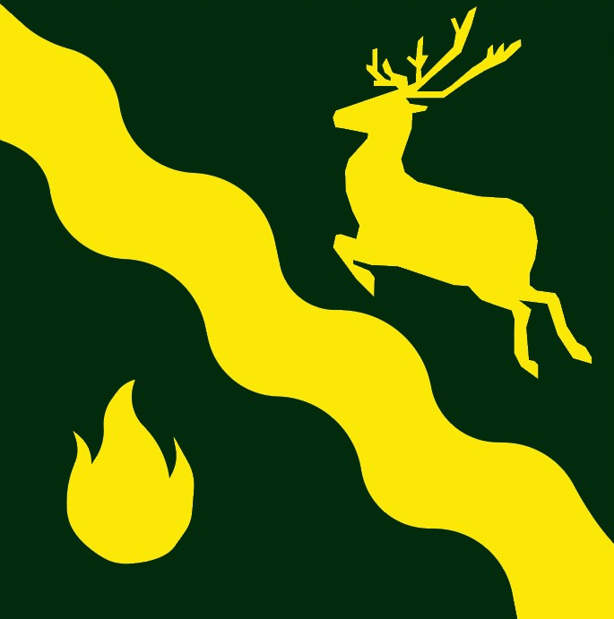 Partiolippukunta Aavanvalkean lippu